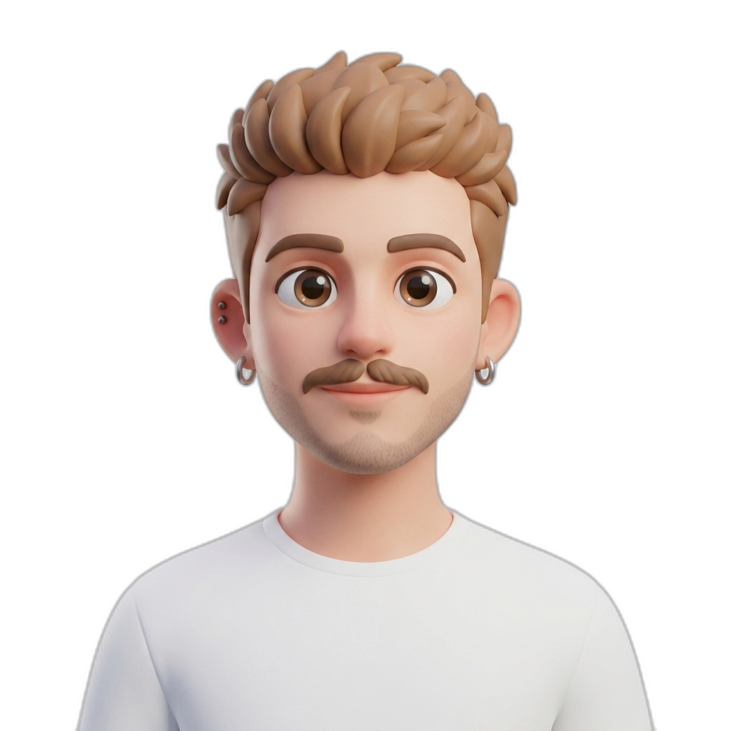 3D Avatar Dark Mode